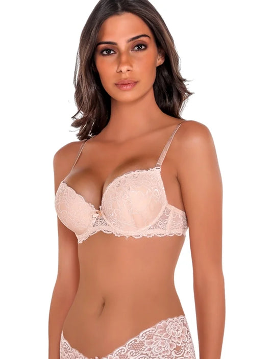 Bra Half Cup Dentelle Push Up