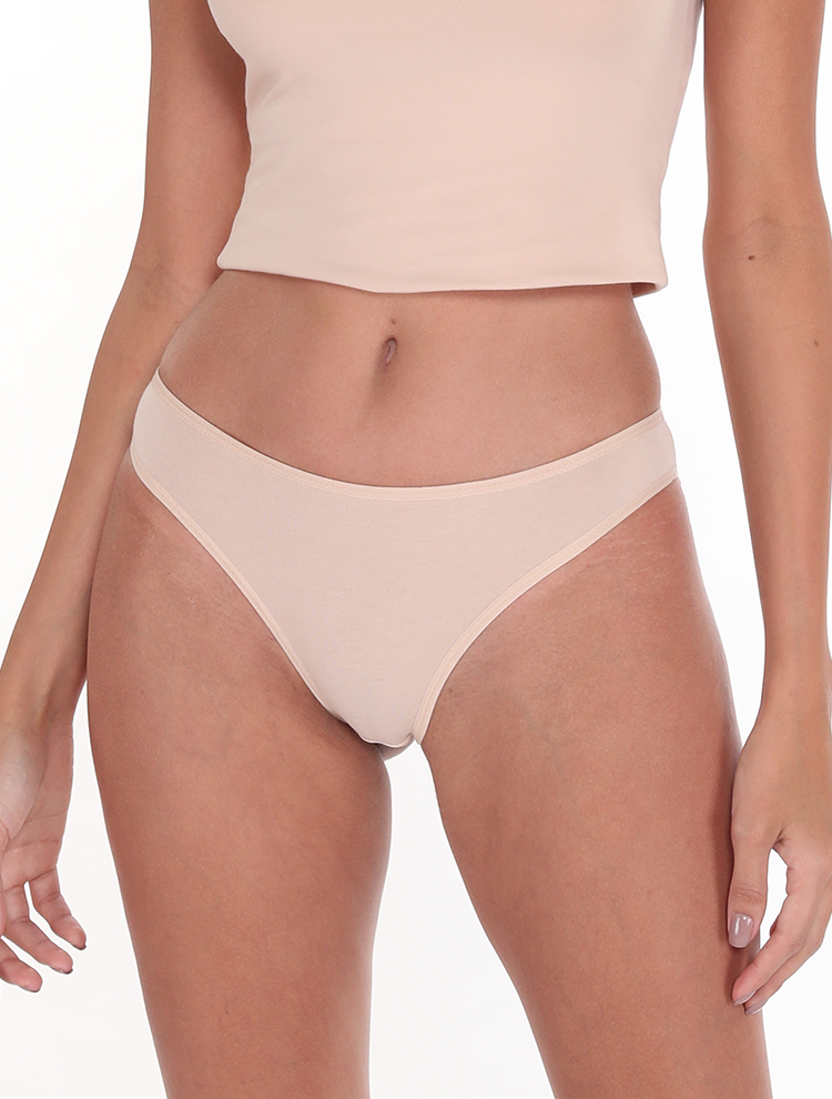 Amelia Avg Waist Cotton Brief
