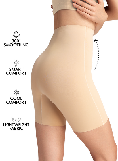SEEM Laser Cut High Waist Shapewear Boxer