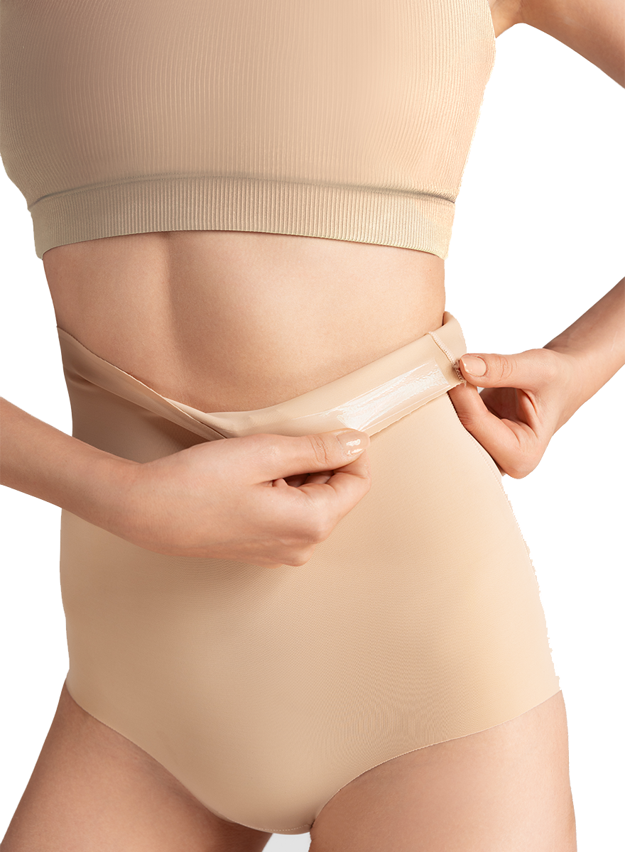 SIBAL Laser Cut High Waist Shapewear Slip