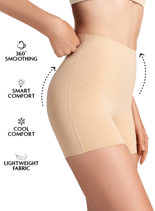 SIMIL Laser Cut Low Waist Shapewear Boxer