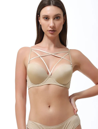 Samiia Half Cup Push-Up Bra