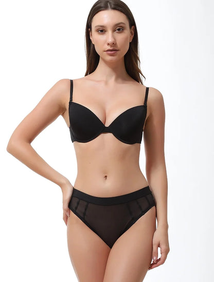 Thina Half Cup Push Up Bra